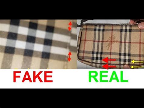 fake burberry bum bag|how to spot a burberry bag.